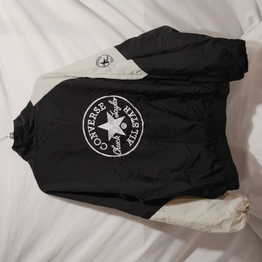 (D-9) SALE! Converse All Star Chuck Taylor Vtg Manual Basketball Windbreaker